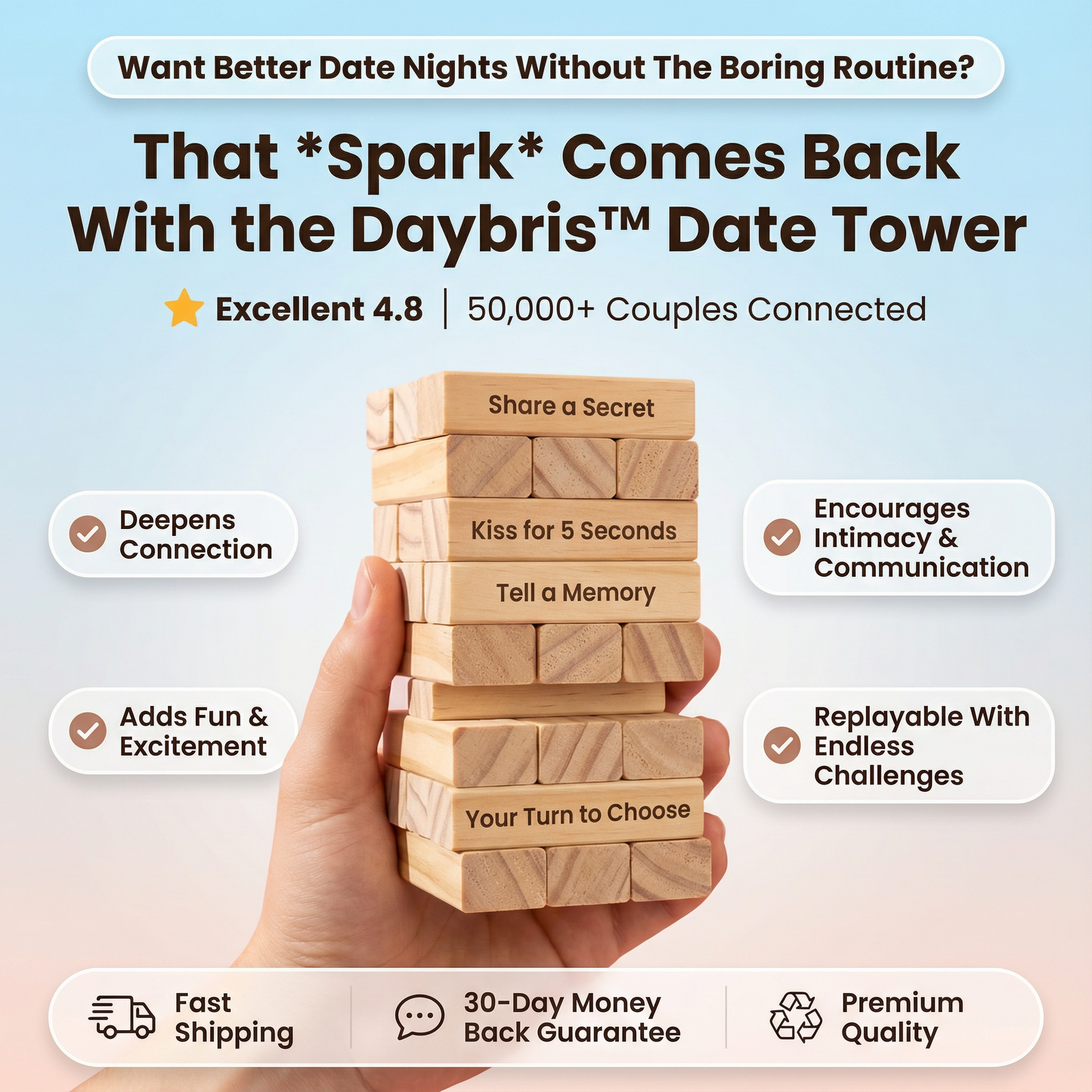 Daybris™ Date Tower